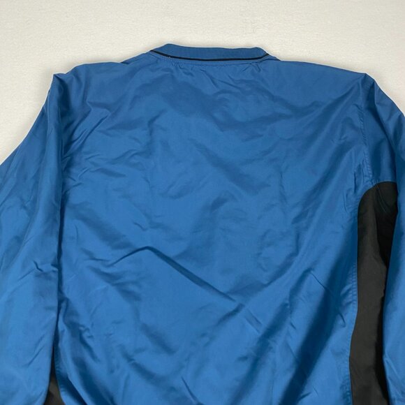 Y2K IBM Computer Tech Performance Blue Pullover Windbreaker Size XXL - Picture 7 of 8